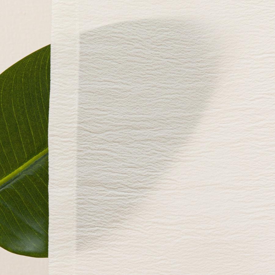 レースカーテン RL079 幅100×丈108cm 2枚入 ニトリ（NITORI） UVカット99%でも光拡散で明るい 遮熱・遮像・採光