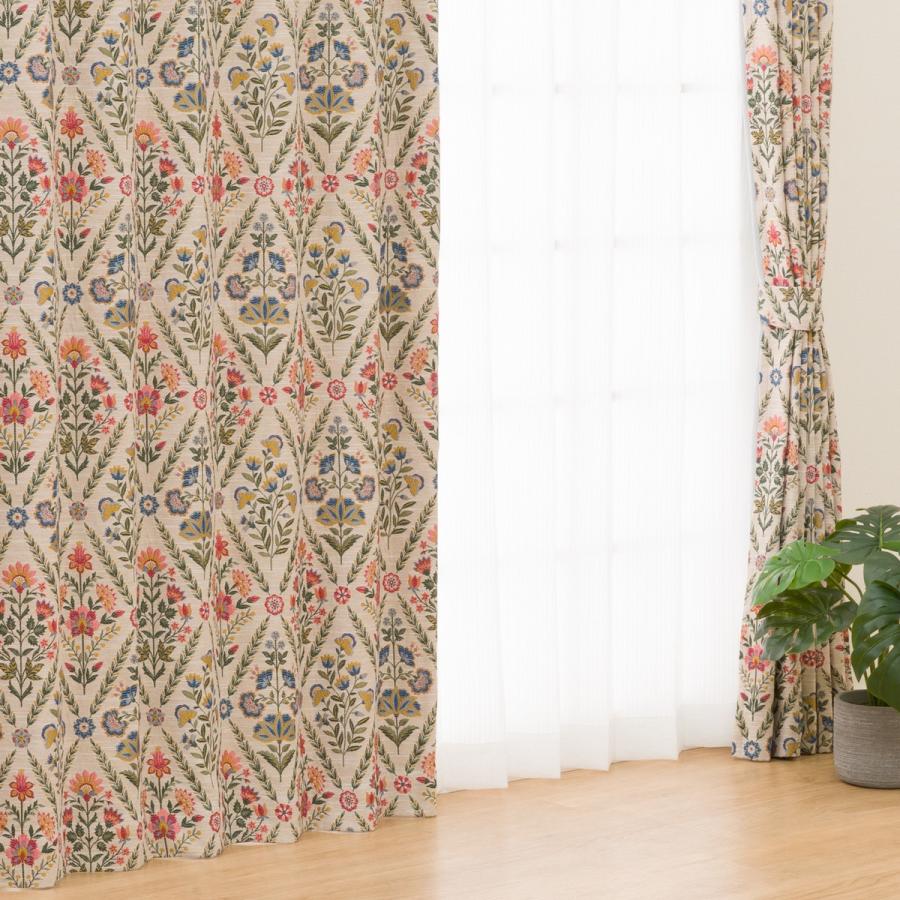 ニトリ（NITORI） 裏地付き遮光1級・遮熱カーテン(PK129 100X110X2