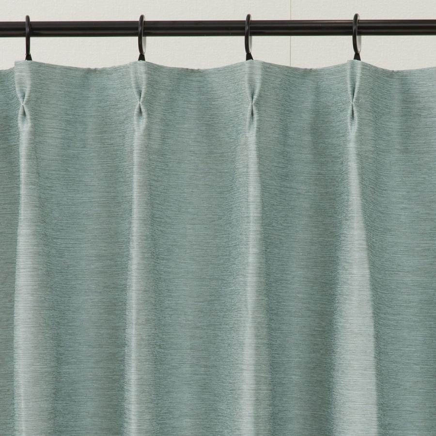 ニトリ 遮光2級・遮熱ドレープカーテン(100X210X2 グリーン DH03