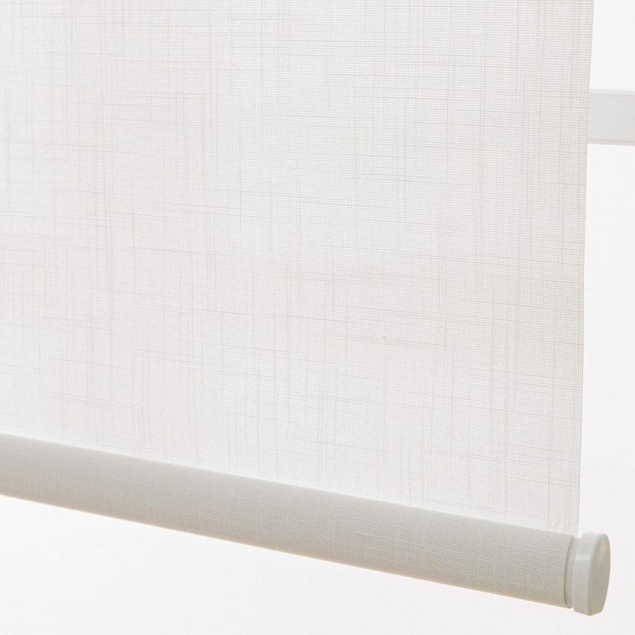 ニトリ 遮熱レースロールスクリーン(JY01K WH 165X220) 期間限定