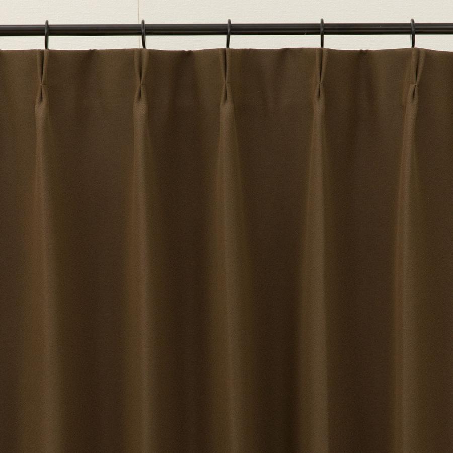ニトリ（NITORI） 遮光1級ドレープカーテン(100X190X2 ブラウン DH146