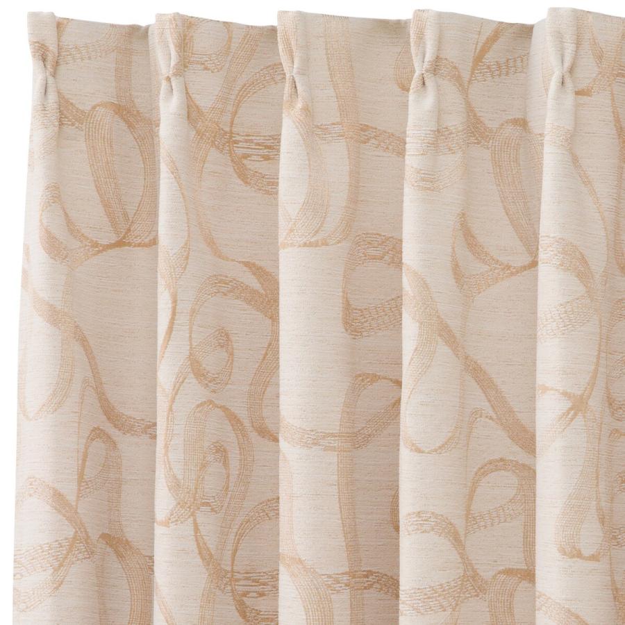 ニトリ （1枚入り）裏地付き遮光2級・遮熱・防炎カーテン(PK184 OR