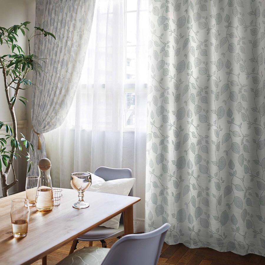 ニトリ　遮光　遮熱　カーテン ニトリ 遮熱・遮音・遮光ドレープカーテン(ヴォレGY 100X200X2