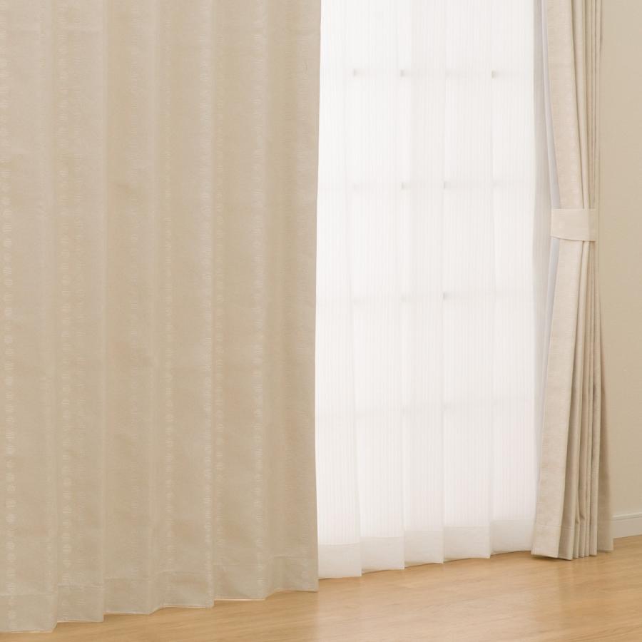 ニトリ（NITORI） 遮光1級・遮熱・遮音カーテン RD112 アイボリー