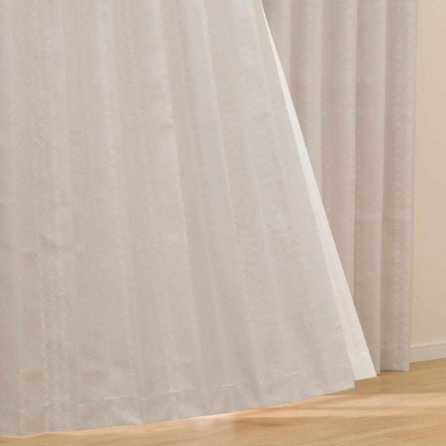 ニトリカーテン遮音・遮光100x210cm×2枚、100×208cm×2枚セット ニトリ（NITORI） 遮光1級・遮熱・遮音カーテン RD112 グレー