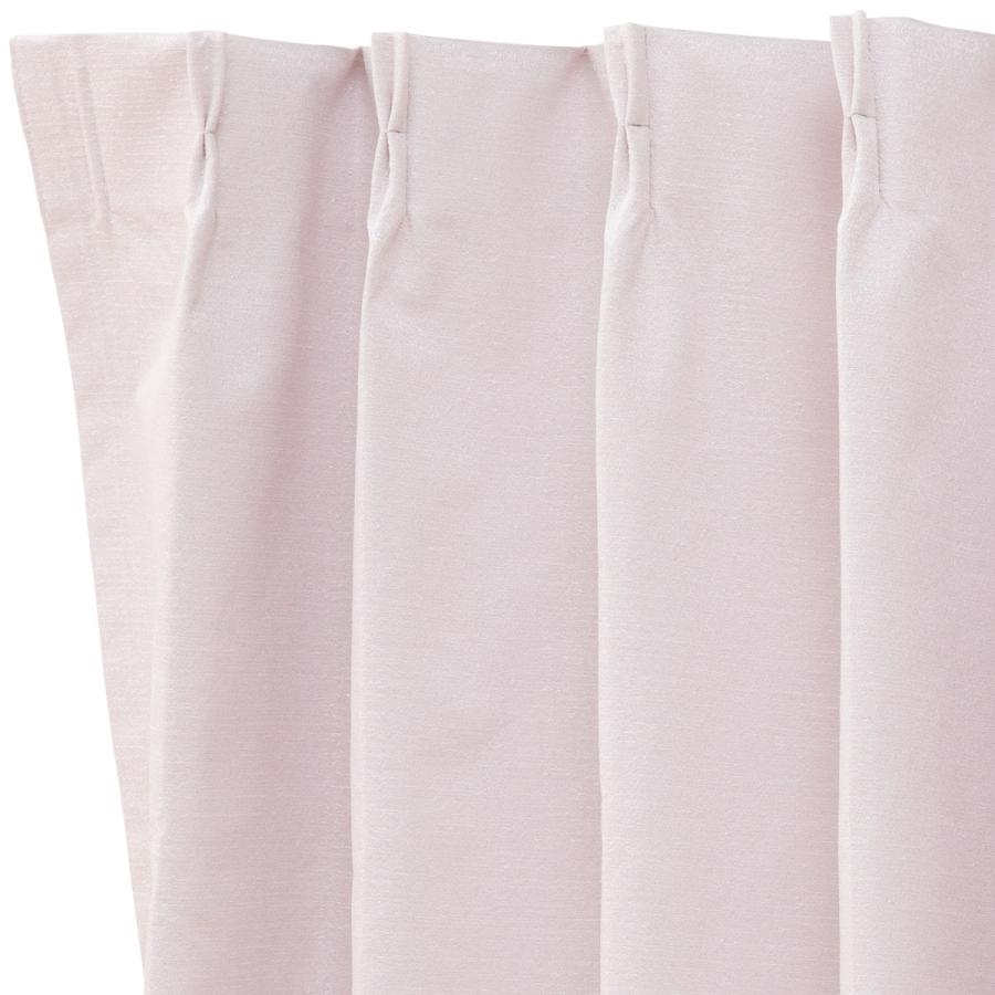 ニトリ 遮光1級・遮熱・遮音カーテン(RD120 ローズ 100X110X2