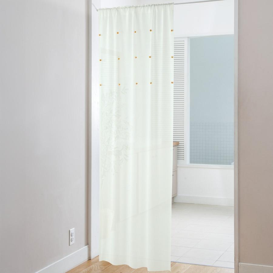 ニトリ（NITORI） 高さ調整ボタン付き 間仕切りカーテン(B1 90X250