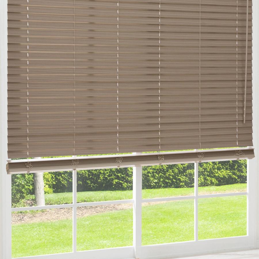 ニトリ（NITORI） ヒモなし簡単昇降 木製風PVCブラインド(88X138 GW
