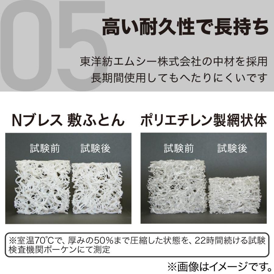 ニトリ 通気性の良い敷布団 シングル(Nブレス プラスエア ニトリ 通気性の良い敷布団 シングル(Nブレス プラスエア