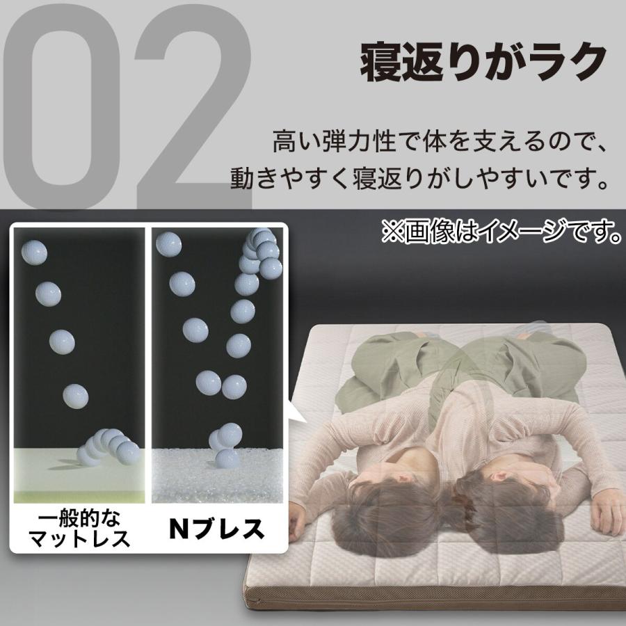 ニトリ 通気性の良い敷布団 シングル(Nブレス プラスエア ニトリ 通気性の良い敷布団 シングル(Nブレス プラスエア