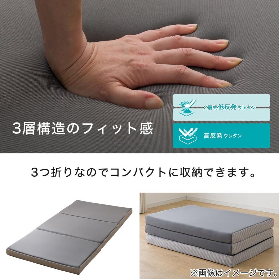 ニトリ 3層構造 プレミアフィット敷布団 シングル(S F2406 ニトリ 3層構造 プレミアフィット敷布団 シングル(S F2406