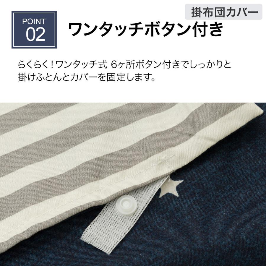 ニトリ（NITORI） カバーリング3点セット シングル(スターガラ SC07