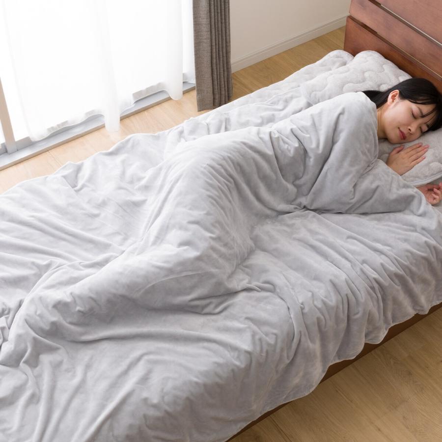 ニトリ ひもなしらくらくカバー付き 重い毛布5.5kg シングル(N ニトリ ひもなしらくらくカバー付き 重い毛布5.5kg シングル(N