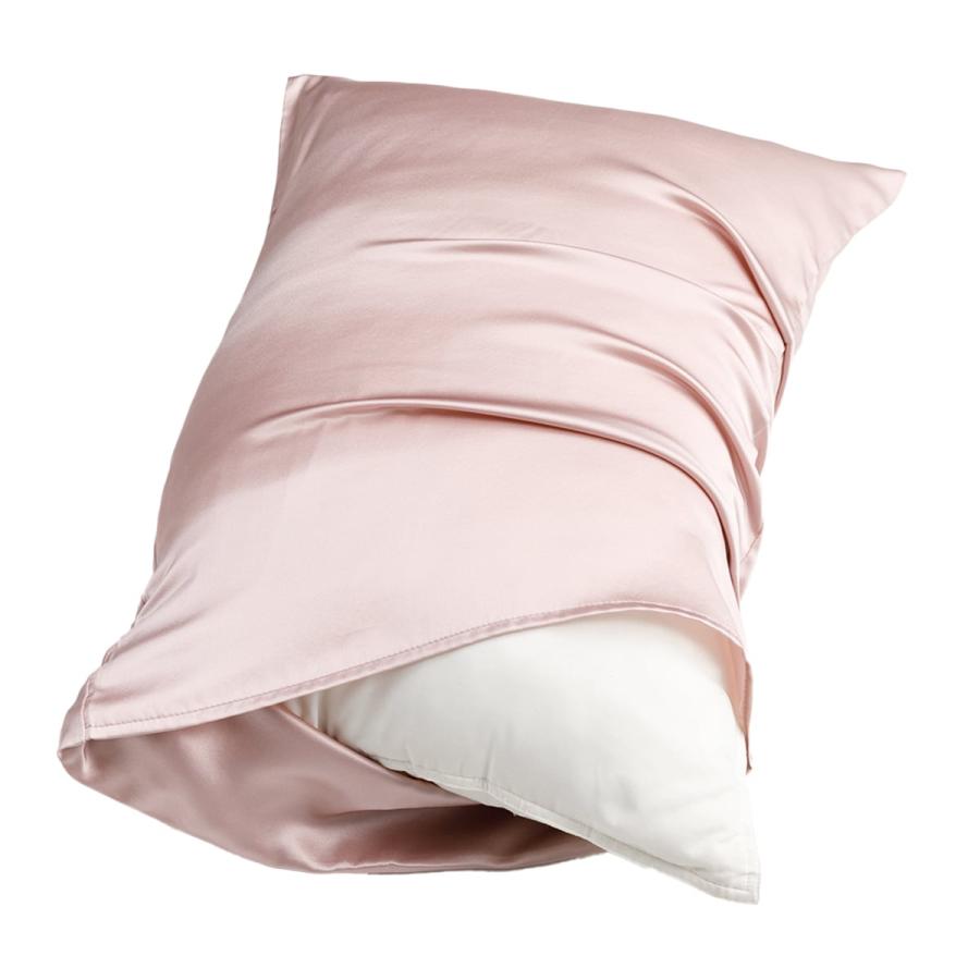 ニトリ（NITORI） 両面シルク枕カバー(ST2431 ローズ) デコホーム