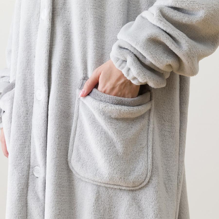 すっぽり収納 着る毛布 Nウォーム Rネックミドル(NW LGY) ニトリ すっぽり収納 着る毛布 Nウォーム Rネックミドル(NW LGY) ニトリ