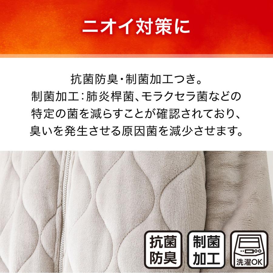 ボリューム中わた入り着る毛布 ロング丈(NウォームWSP MO L ボリューム中わた入り着る毛布 ロング丈(NウォームWSP MO L