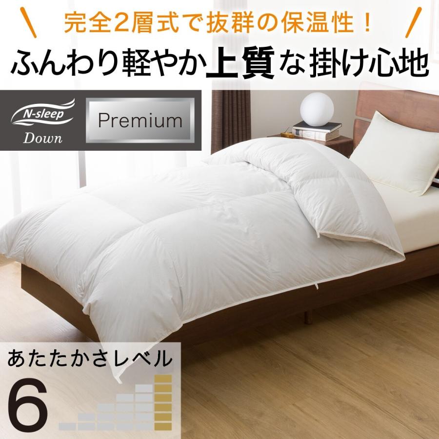 ニトリ　2枚合わせ羽毛かけ布団　肌掛けふとんのみ カバー付　セミダブル Amazon｜ニトリ(NITORI) 2枚合わせ羽毛&抗菌防臭寝具4点セット