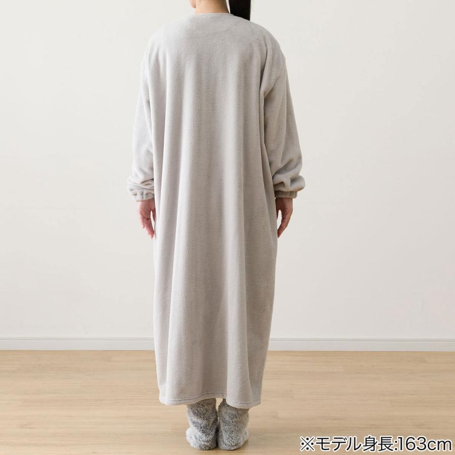 ニトリ（NITORI） 着る毛布(Nウォーム グレー KO05) デコホーム
