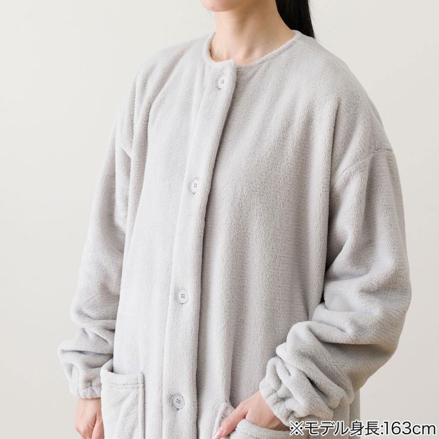 ニトリ（NITORI） 着る毛布(Nウォーム グレー KO05) デコホーム