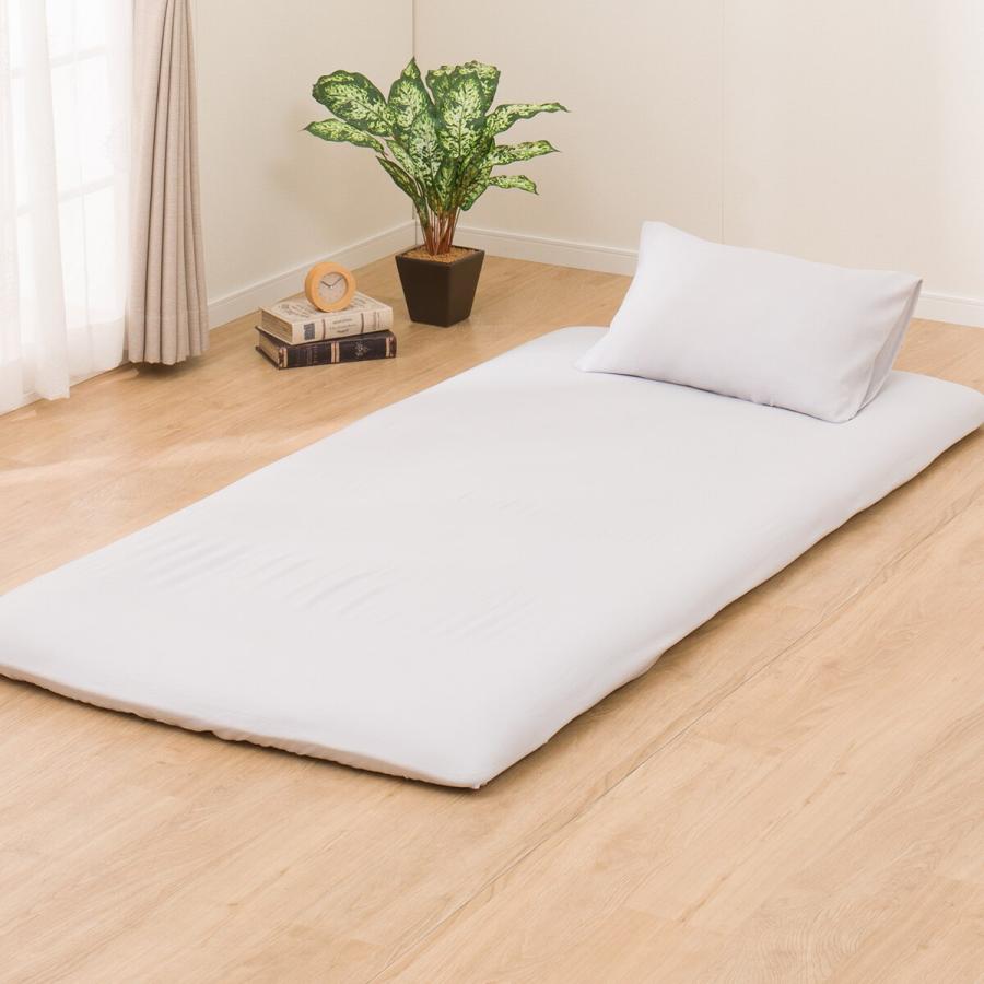 ニトリ（NITORI） マルチすっぽりシーツ セミダブル(ポリウォッシュ 30