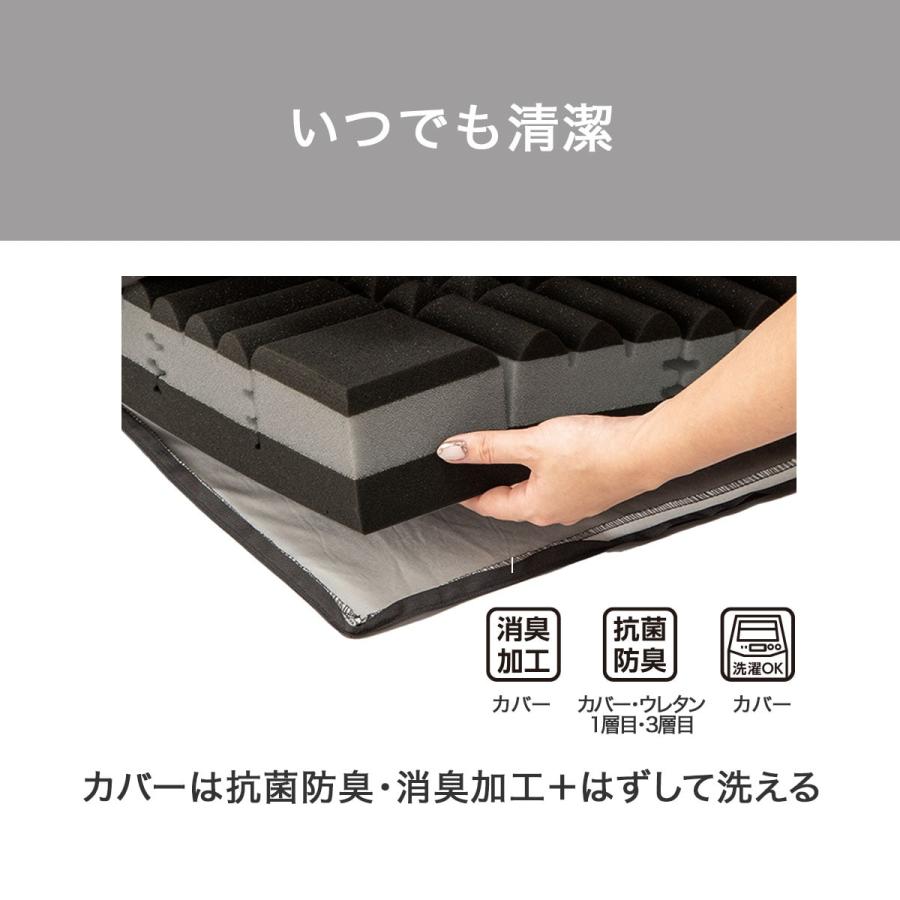 ニトリ 体圧分散に優れた3層構造敷ふとん セミダブル(N-CUBE SD ニトリ 体圧分散に優れた3層構造敷ふとん セミダブル(N-CUBE SD