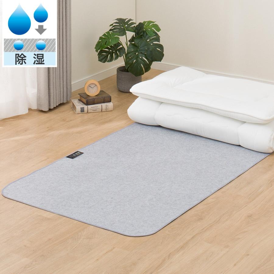 ニトリ（NITORI） 珪藻土・備長炭入り洗える除湿シート シングル(M2401