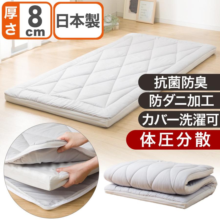 ニトリ 敷ふとん ダブル ニトリ じんわりフィットする低反発敷布団 ダブル(W F2404