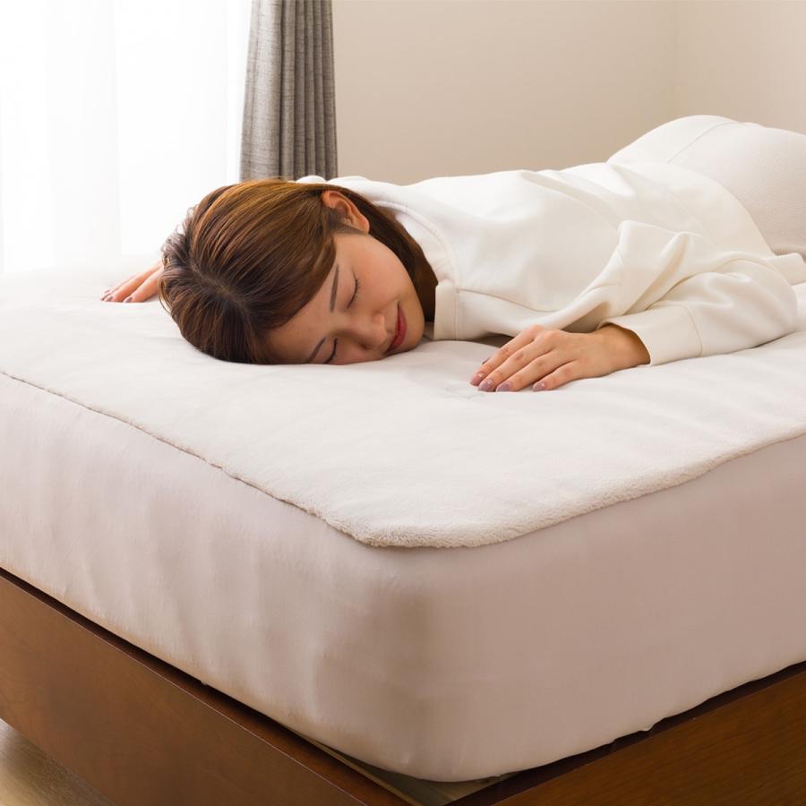 ニトリ（NITORI） BOXパッド シングル(ロイヤルミルク モカ S A2524