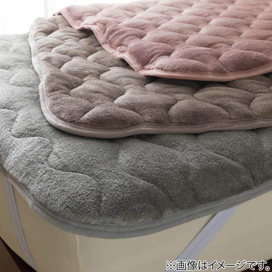 ニトリ 両面使える 敷きパッド ダブル(NウォームWSP モカ A2512