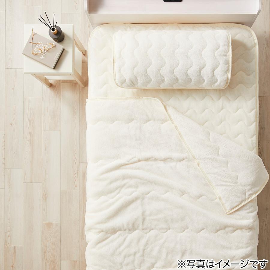 ニトリ（NITORI） ゴムバンド付き 敷パッド ダブル(Nウォーム A25