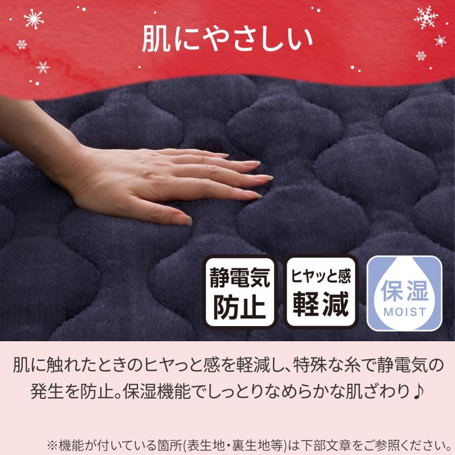ニトリ（NITORI） 両面使える 敷きパッド セミダブル(NウォームWSP