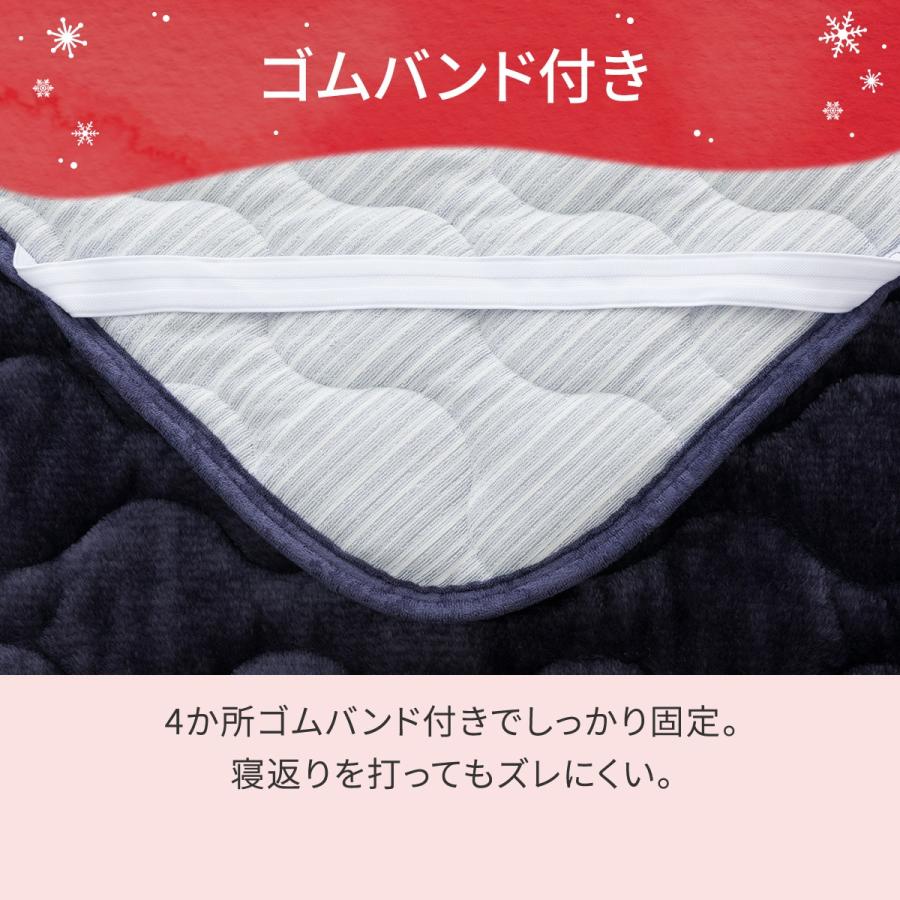 ニトリ（NITORI） 両面使える 敷きパッド クイーン(NウォームWSP