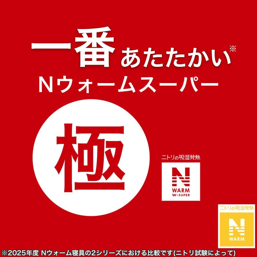 ニトリ（NITORI） 2枚合わせ 毛布 ダブル(NウォームWSP グレー A25