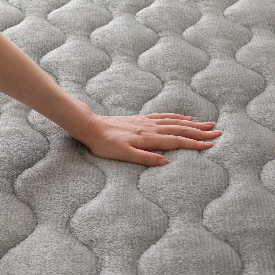 ニトリ BOXパッド　Nウォーム セミダブル BOXパッド セミダブル(NウォームWSP GY SD A2412) | ニトリ