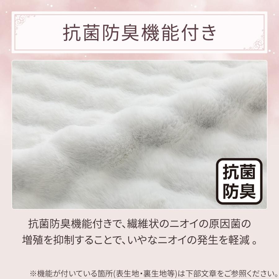 ニトリ（NITORI） ぽこぽこ 2枚合わせ毛布 ダブル(ポコポコタッチ A25