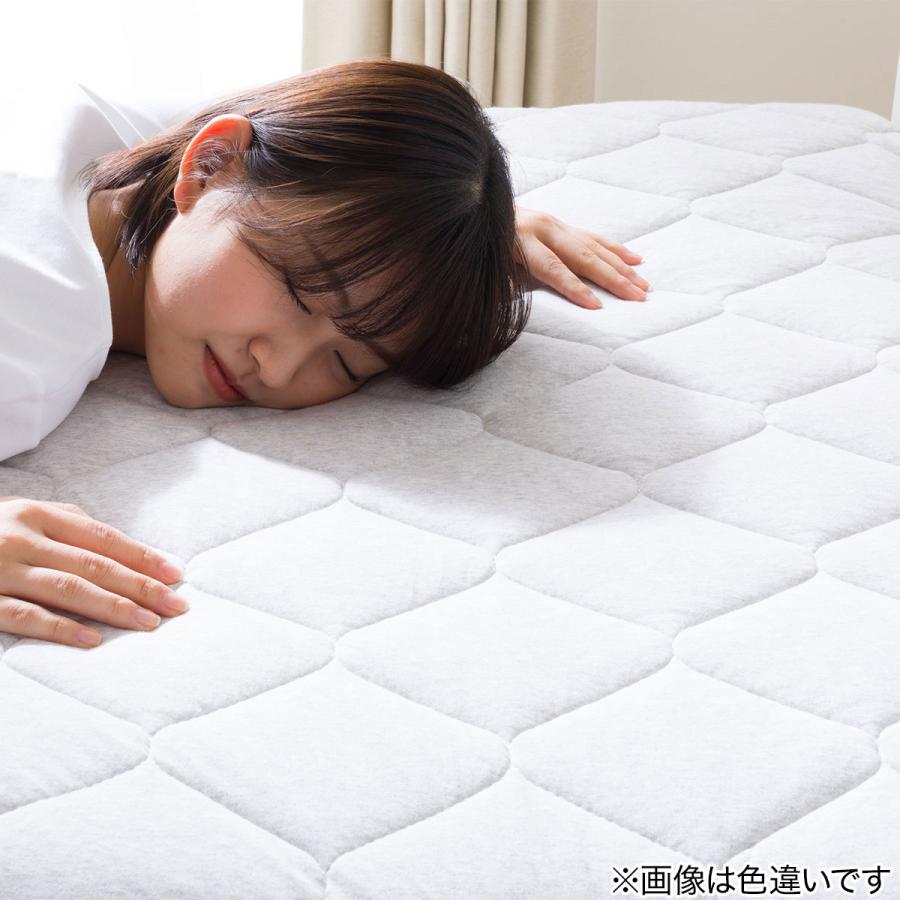 ニトリ（NITORI） 敷パッド セミダブル(オーガニックコットン 混 OG2