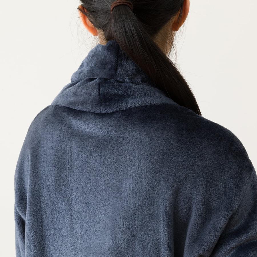 ニトリ（NITORI） すっぽり収納 着る毛布(NウォームWSPエリ付きミドル