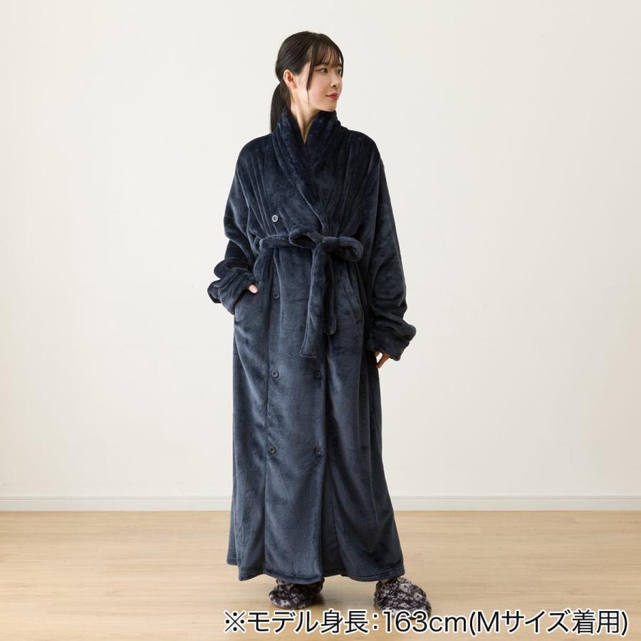 ニトリ（NITORI） すっぽり収納 着る毛布(NウォームWSPエリ付きロング