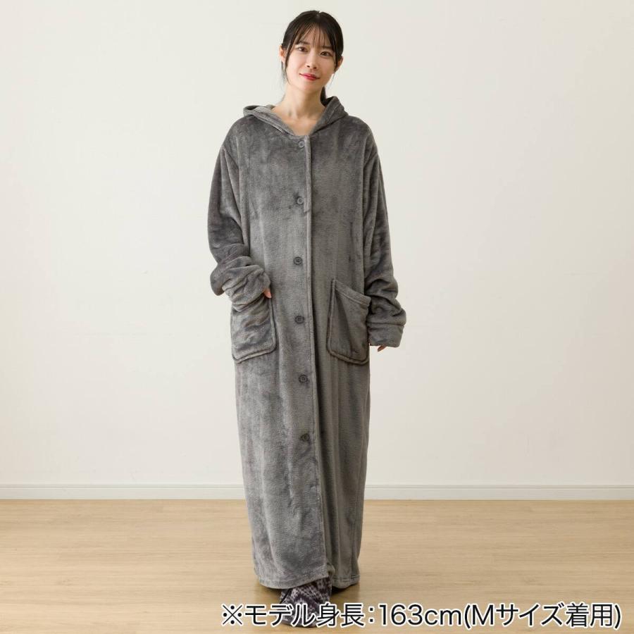 ニトリ（NITORI） すっぽり収納 着る毛布(NウォームWSP フード付き