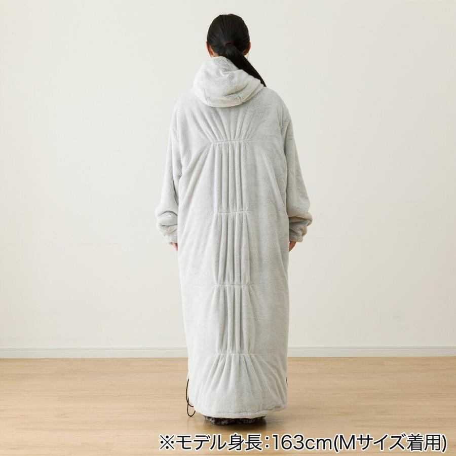 ニトリ（NITORI） すっぽり収納 ボリューム着る毛布(NウォームSP