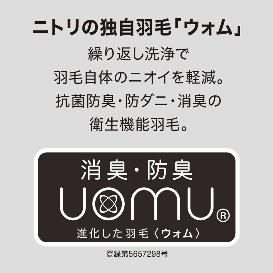 ニトリ（NITORI） 掛け布団 布団 羽毛掛ふとん スタンダード(UL K2521