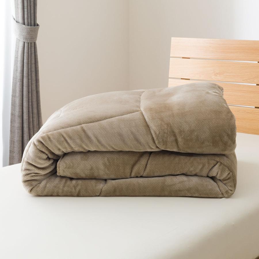 ニトリ（NITORI） カバーのいらない両面掛ふとん シングル(Nウォーム