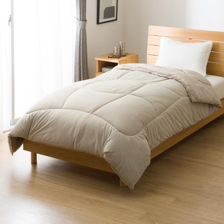 ニトリ（NITORI） カバーのいらない両面掛ふとん シングル(Nウォーム