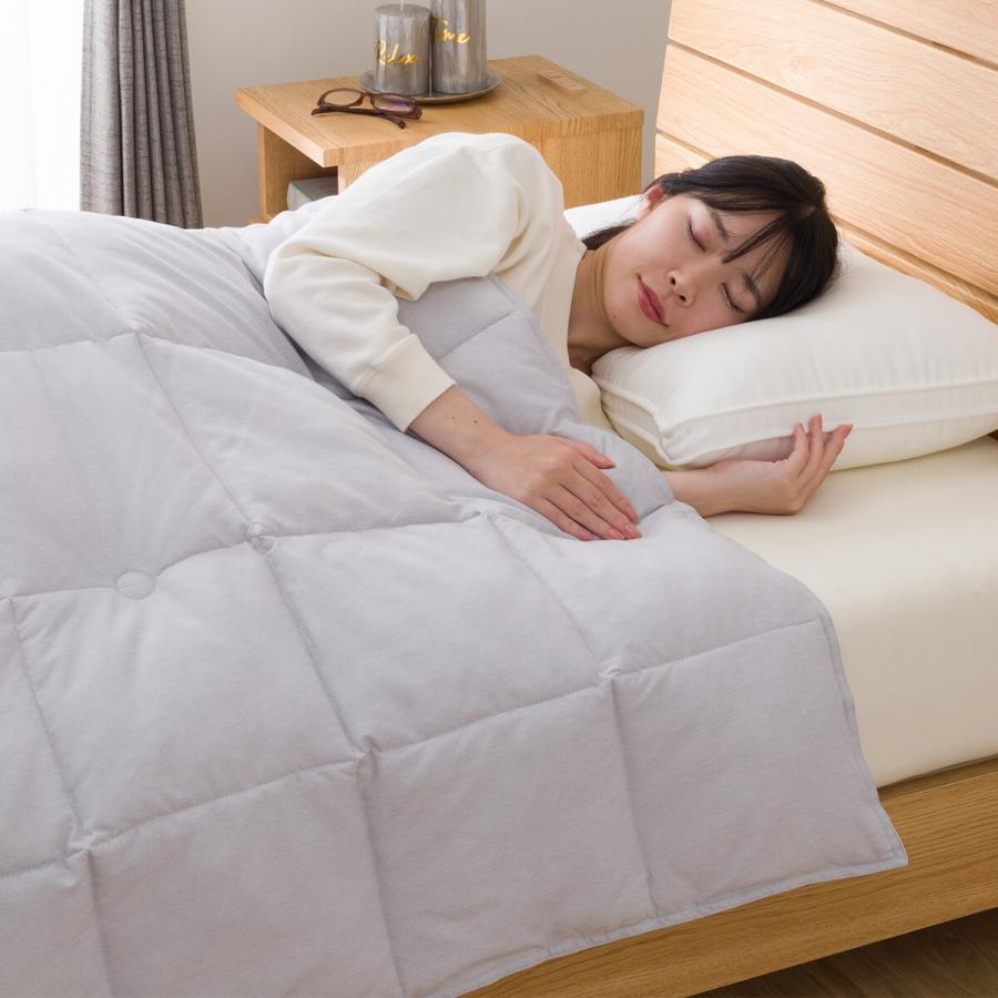 ニトリ　温度調整掛け布団　ダブル ニトリ ちょうど良い湿度調整掛ふとん ダブル(K2518 D) : ニトリ