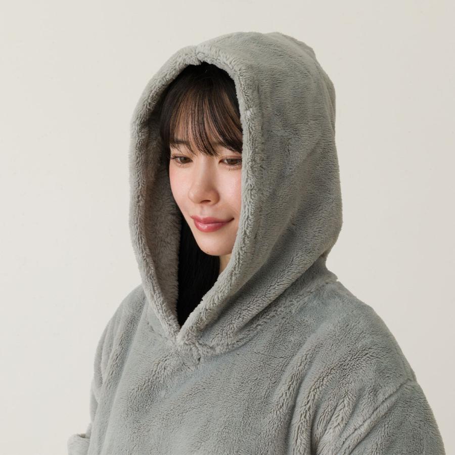 ニトリ（NITORI） 着る毛布(NウォームWSP CICAグレー140丈 KK16