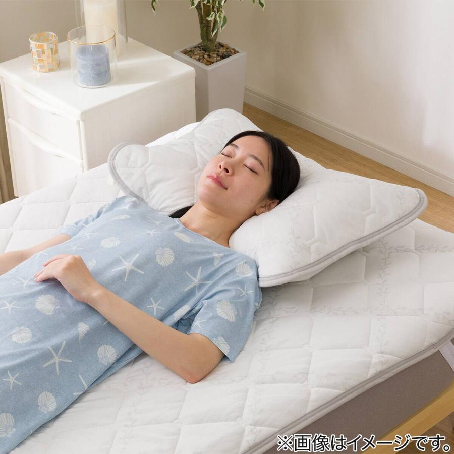 ニトリ（NITORI） 敷きパッド ダブル 冷感 リバーシブル 両面使える