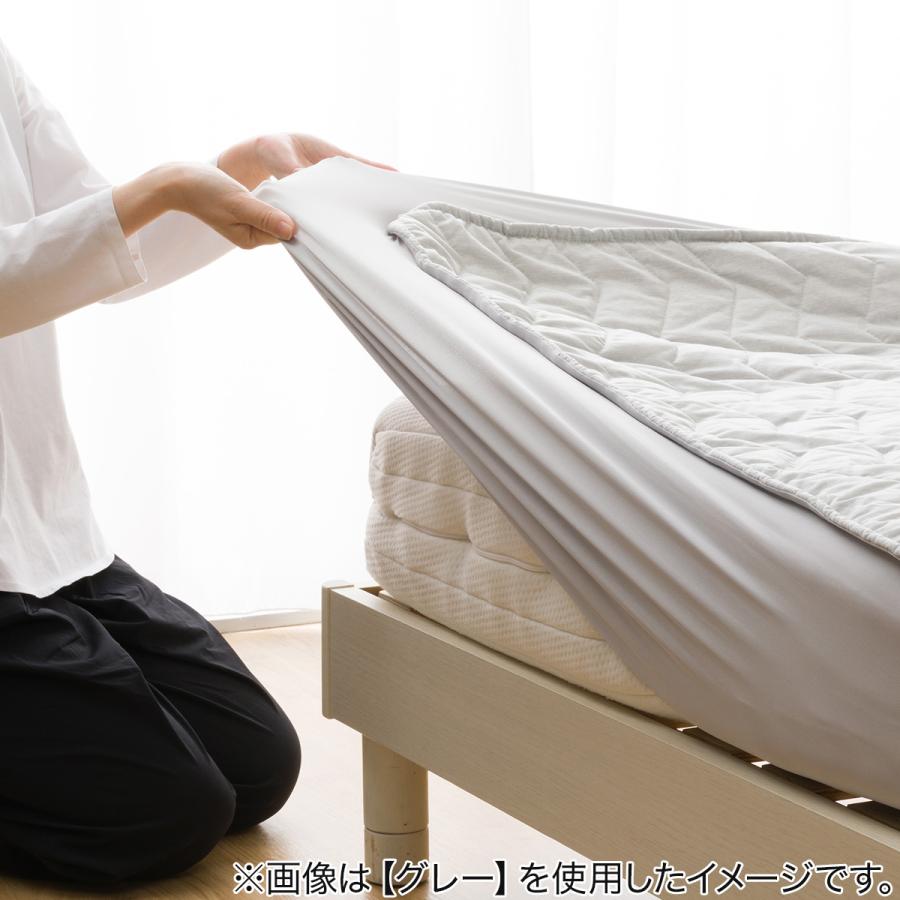 【未使用】RISE 敷パッド クイーンサイズ ニトリ（NITORI） BOXパッド ボックスパッド クイーン 冷感 ひんやり