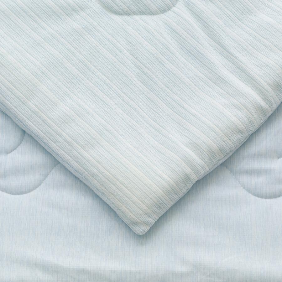 ニトリ（NITORI） 両面使える 肌布団 シングル(Nクール極冷 ブルー