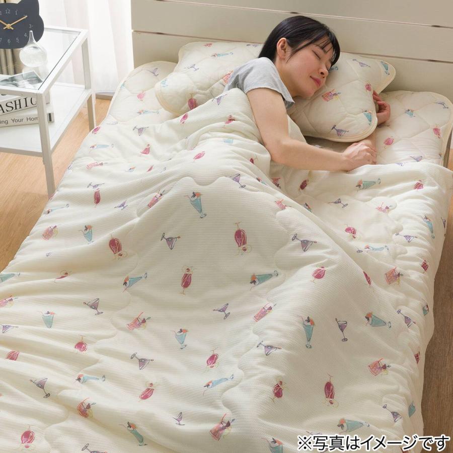 ニトリ（NITORI） 両面使える 敷パッド シングル( Nクール カクテル