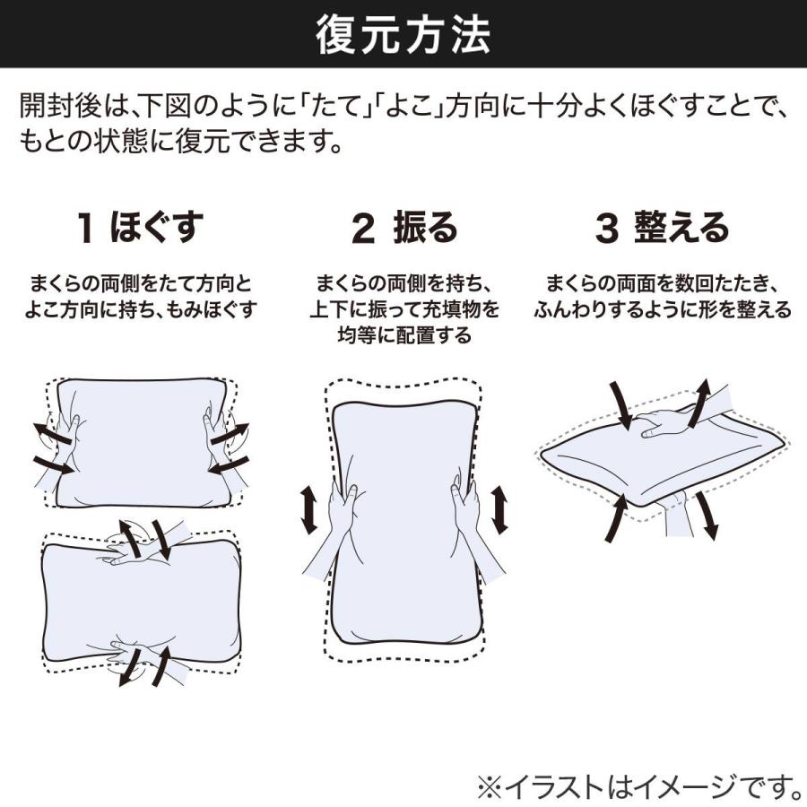 ニトリ（NITORI） 枕 まくら まるごと洗える冷感 もちもちまくら N